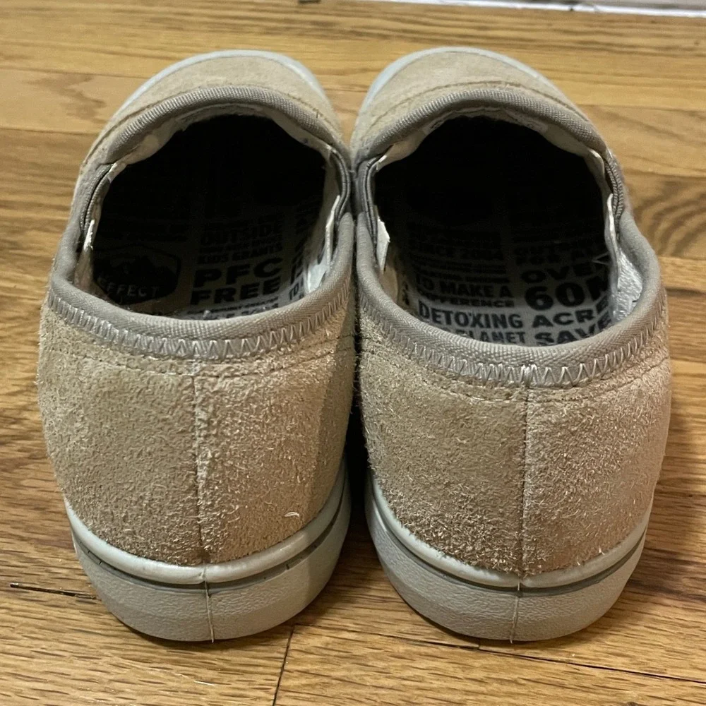 KEEN Women's Elsa Harvest Slip On Casual Shoes Beige Suede Leather Size 7‎ US